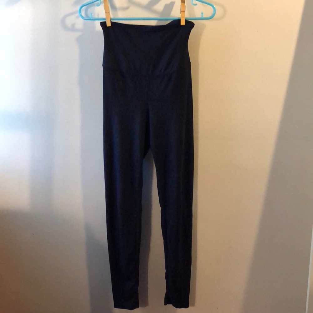 Yummie Faux suede leggings size xs